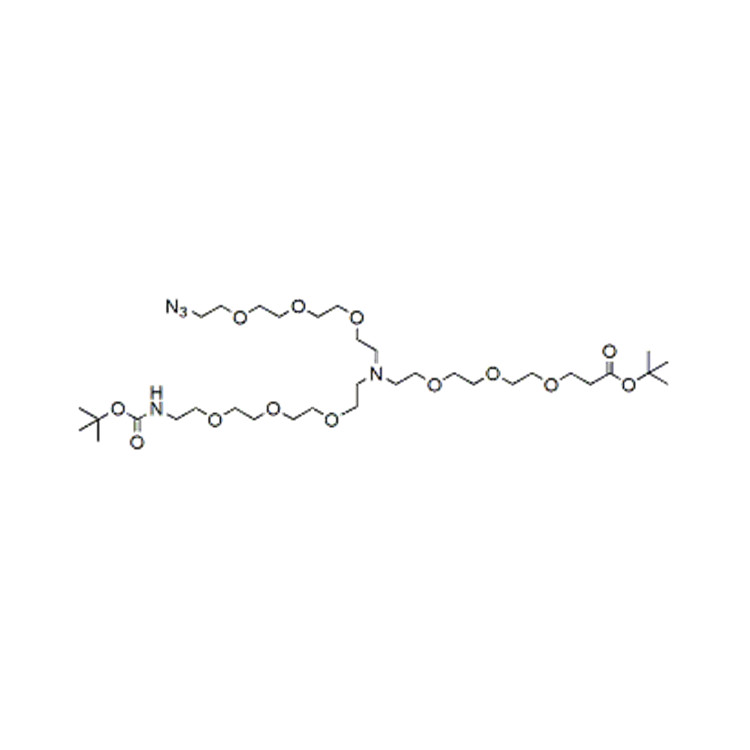 N-(Azido-PEG3)-N-(PEG3-NH-Boc)-PEG3-t-butyl ester